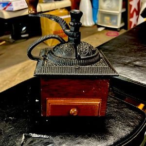 Old fashioned coffee grinder